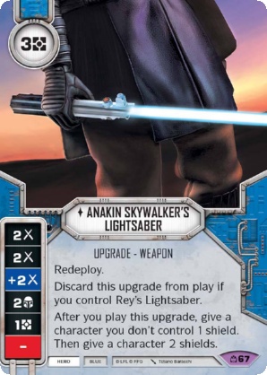 Anakin Skywalker fénykardja